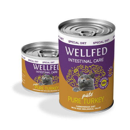 WELLFED CAT INTESTINAL ΓΑΛΟΠΟΥΛΑ 200gr