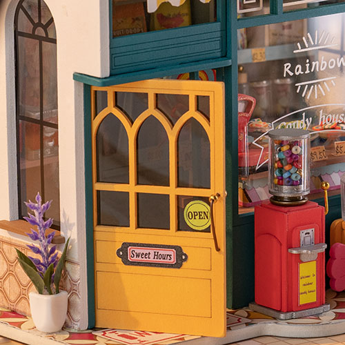 DG158 - Rainbow Candy House με φωτισμό - Pet shop Petsite.gr - RoLife