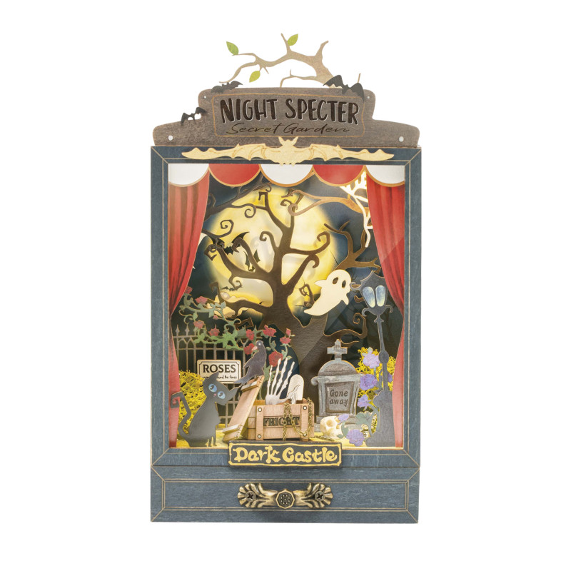 DS023 - Dark Castle με φωτισμό - Pet shop Petsite.gr - RoLife