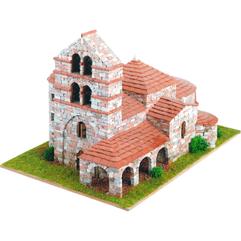 40087 - Domus Εκκλησία No 10 - St. Salvador de Cantamuda  1:85 - Pet shop Petsite.gr - Domus kits