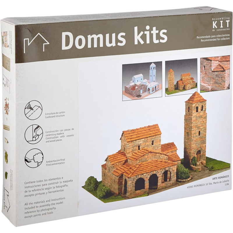 40093 - Domus Εκκλησία No 16 Sta. María de Lebeña  1:84 - Pet shop Petsite.gr - Domus kits