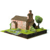 40502 - Domus Εκκλησία No 25 Sta. Maria de Cardet  1:87 - Pet shop Petsite.gr - Domus kits