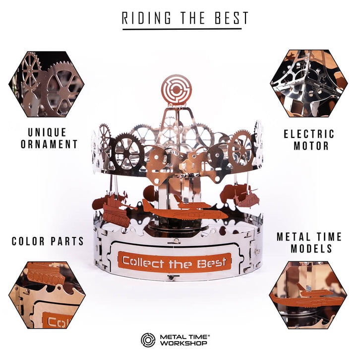 MT042 - Riding The Best Carousel - Pet shop Petsite.gr - Metal Time