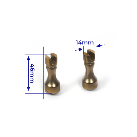 Μπρούτζινα στηρίγματα βάσης