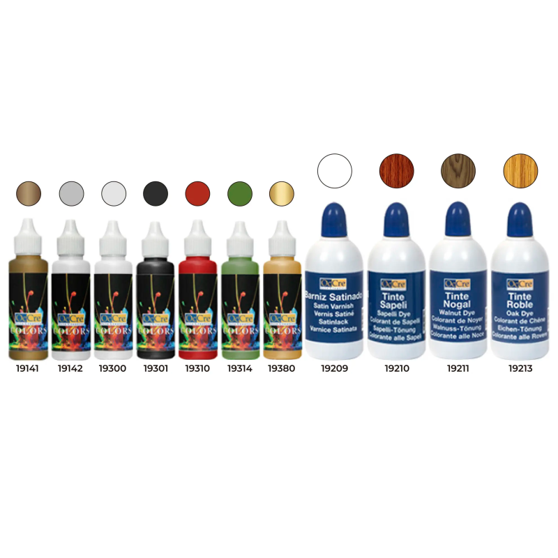 90509 - Πακέτο ακρυλικών χρωμάτων για το Μοντέλο Palamós - Pet shop Petsite.gr - OcCre