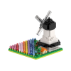 200144 - Windmill with Tulips - Pet shop Petsite.gr - BRIXIES