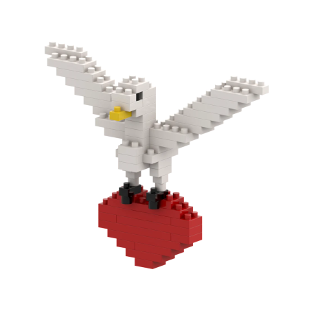 BRIXIES Postcard Turtledove