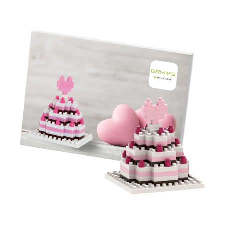 BRIXIES Postcard Wedding Cake