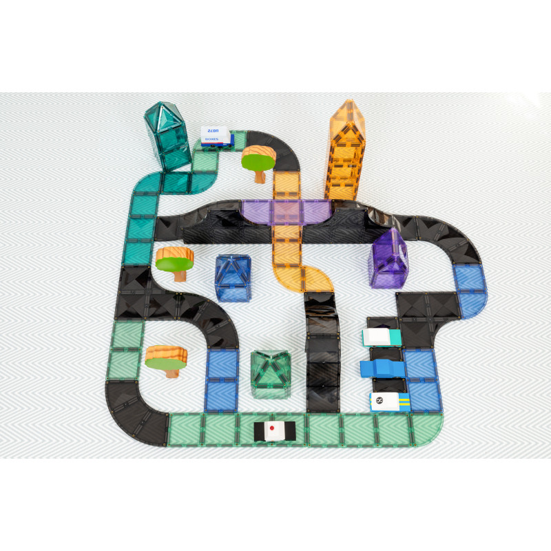 293484 - Pastel Ramps & Intersections Pack 16 τεμ. - Pet shop Petsite.gr - Connetix