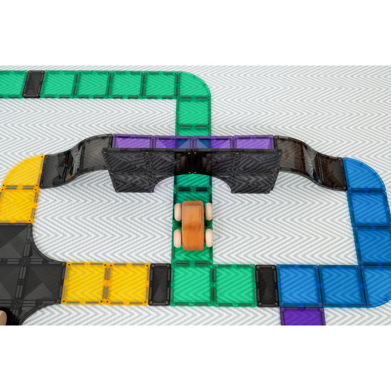 293484 - Pastel Ramps & Intersections Pack 16 τεμ. - Pet shop Petsite.gr - Connetix