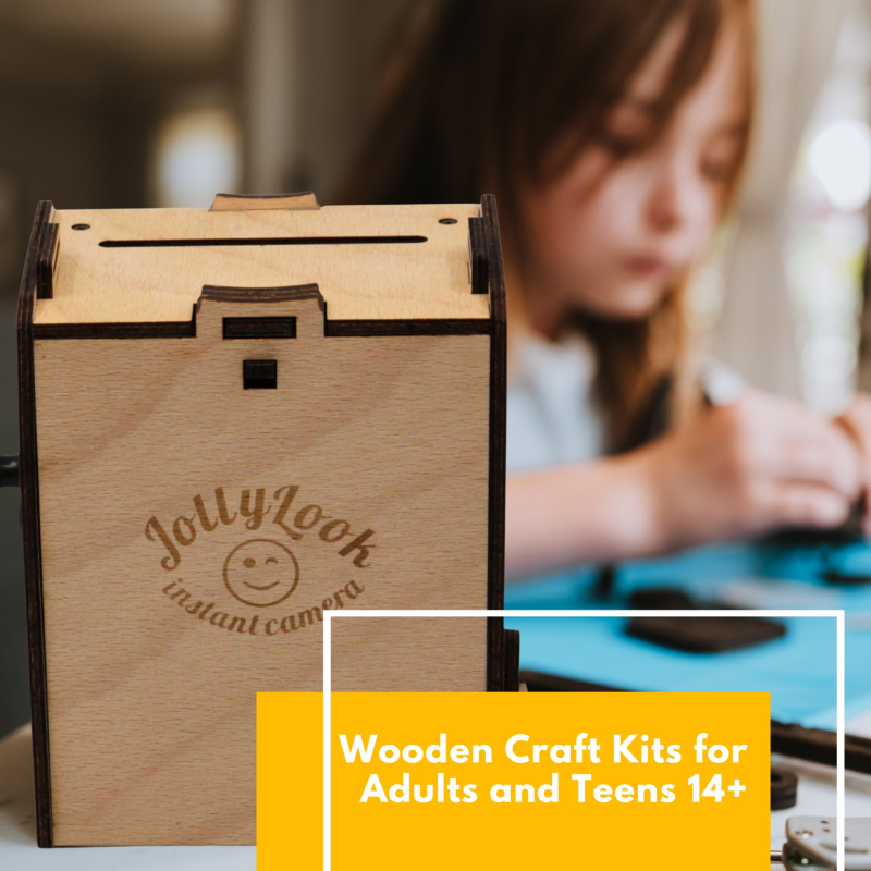 JLK016 - Jolly Look Pinhole SQUARE DIY Camera Kit ~ Φυσικό Χρώμα - Pet shop Petsite.gr - Jolly Look