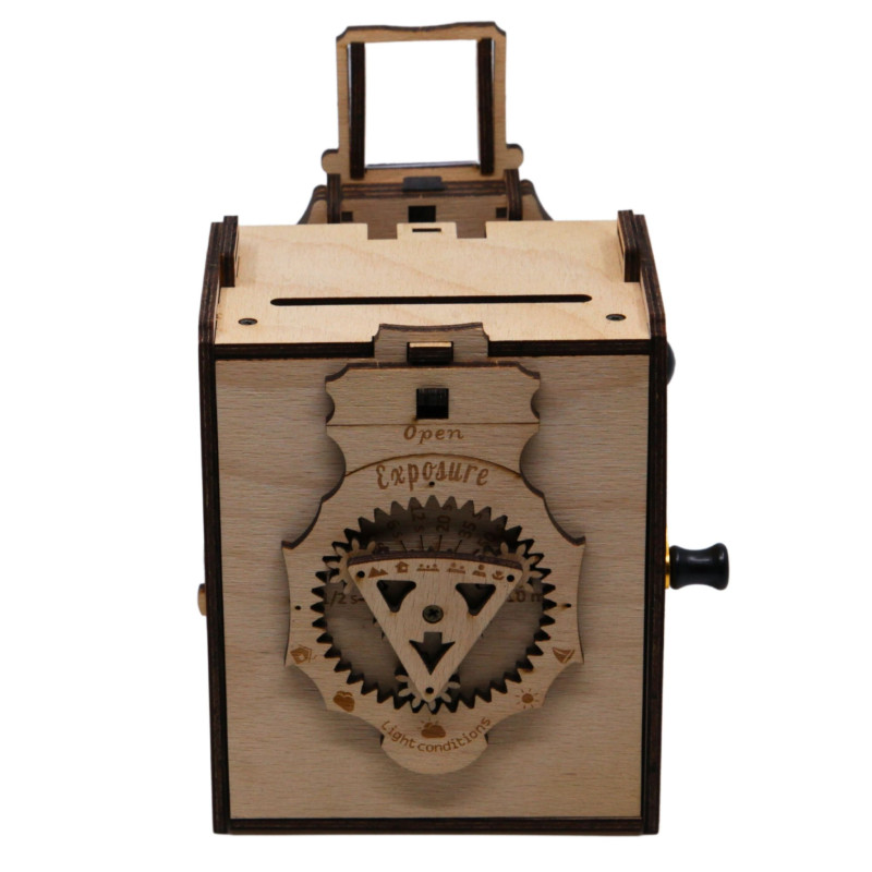 JLK016 - Jolly Look Pinhole SQUARE DIY Camera Kit ~ Φυσικό Χρώμα - Pet shop Petsite.gr - Jolly Look