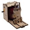 JLK022 - Συναρμολογημένη Pinhole Instant Film Camera SQUARE ~ Φυσικό Χρώμα - Pet shop Petsite.gr - Jolly Look