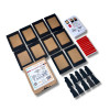 JLK027 - Decoration Frames για Mini Instax Film ~ Βαμμένο Σκούρο Καφέ (σετ 10 τμχ) - Pet shop Petsite.gr - Jolly Look