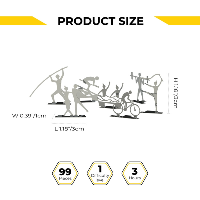 MT046 - 99 Αθλητικά Ολυμπιακά Σύμβολα - Pet shop Petsite.gr - Metal Time