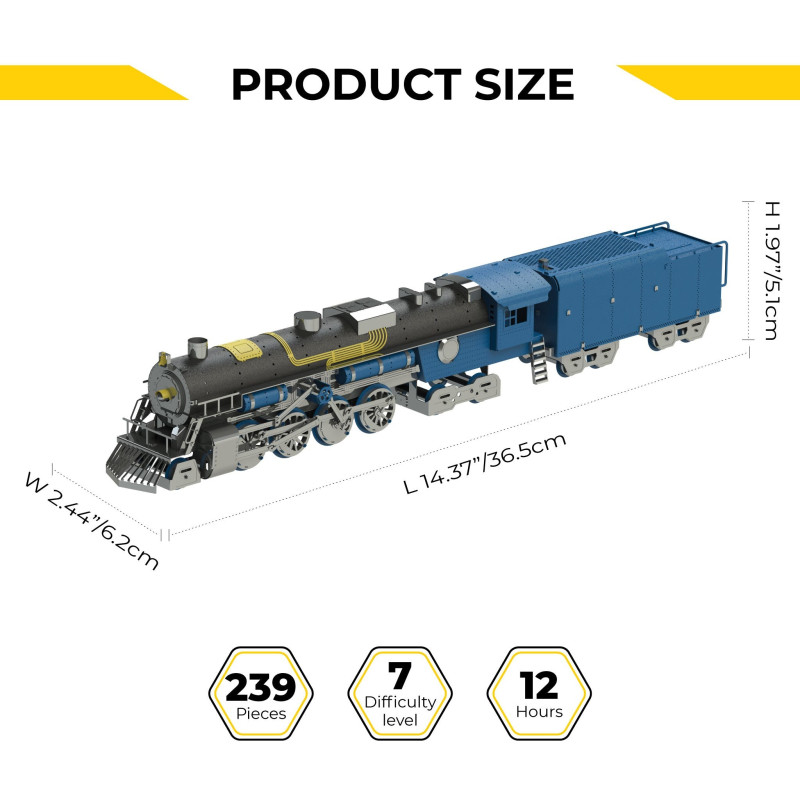 MT052 - Έγχρωμη Έκδοση Polar Steel Magic Express - Pet shop Petsite.gr - Metal Time