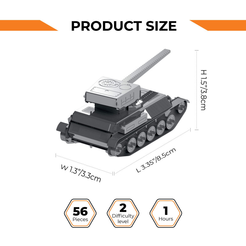 MT068 - Άρμα AMX-13/75 - Pet shop Petsite.gr - Metal Time