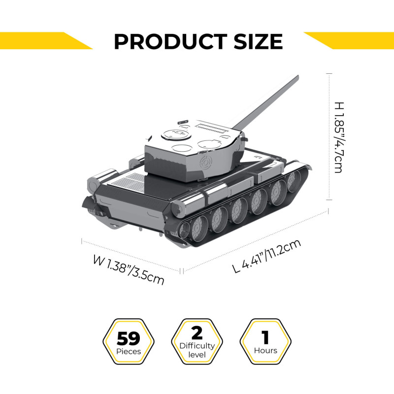 MT072 - Άρμα T-44 - Pet shop Petsite.gr - Metal Time