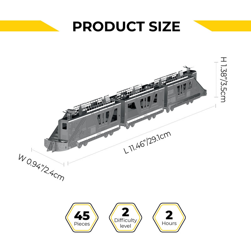 MT083 - Αμαξοστοιχία Night Rider 3000 - Pet shop Petsite.gr - Metal Time