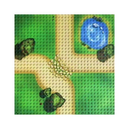 OB-P32FL2 - Open Bricks Βάση Κατασκευής Αγροτικές διαδρομές Farm lanes (2 τμχ) - Pet shop Petsite.gr - Open Brick Source