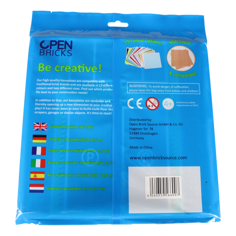 OB-S32PL1 - Open Bricks Βάση Κατασκευής Χώρος στάθμευσης ~ Parking lot - Pet shop Petsite.gr - Open Brick Source