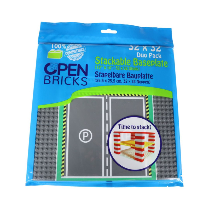 OB-S32PL1 - Open Bricks Βάση Κατασκευής Χώρος στάθμευσης ~ Parking lot - Pet shop Petsite.gr - Open Brick Source