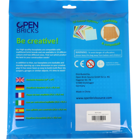 Open Bricks Βάση Κατασκευής Straight beach (2 τμχ)