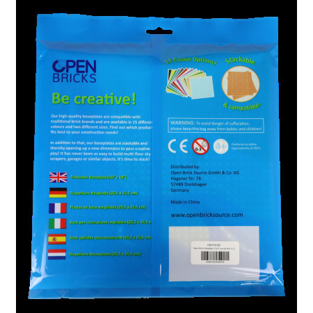 Open Bricks Βάση Κατασκευής Curved beach (2 τμχ)