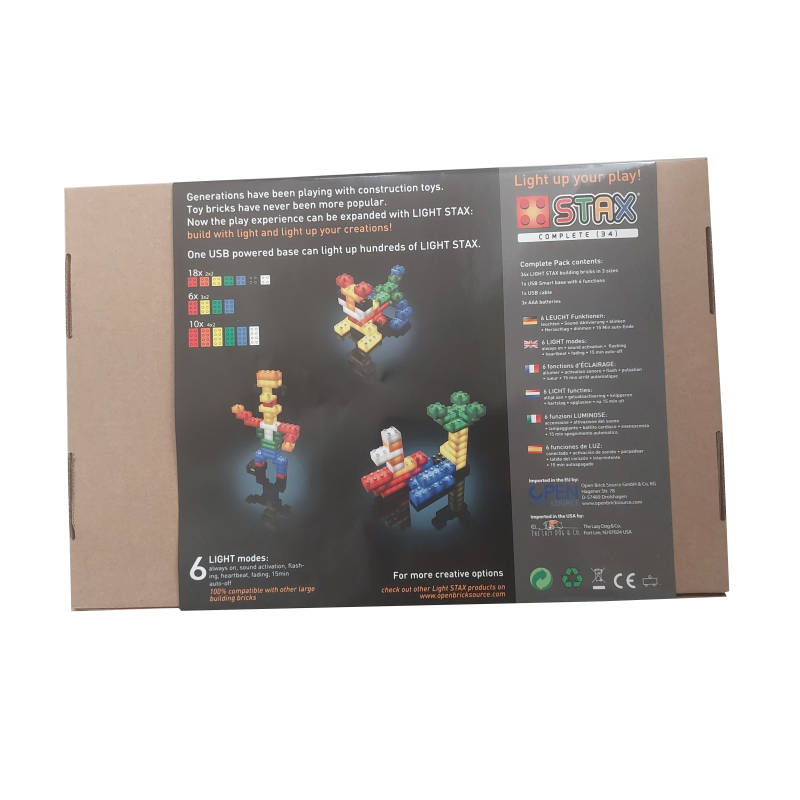 M-06001 - Light STAX Junior Complete (34 τμχ) - Pet shop Petsite.gr - Open Brick Source