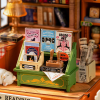 DS040 - The Muse Bookshop DIY Miniature House - Pet shop Petsite.gr - RoLife