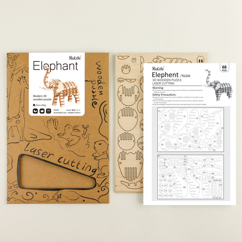 TG203 - Elephant - Pet shop Tropikos on line - RoLife