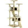 0000734 - ΓΑΤΟΔΕΝΤΡΟ ΜΕ ΔΥΟ ΦΩΛΙΕΣ 60*50*185cm DENIK - Pet shop Petsite.gr - Διάφορα