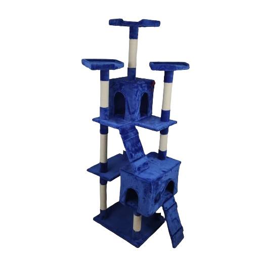 0000734 - ΓΑΤΟΔΕΝΤΡΟ ΜΕ ΔΥΟ ΦΩΛΙΕΣ 60*50*185cm DENIK - Pet shop Petsite.gr - Διάφορα