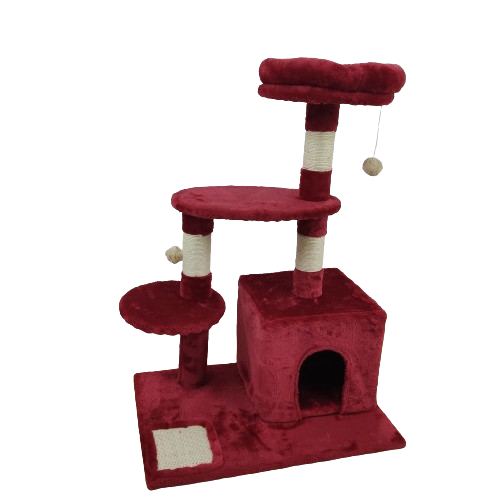 0000743 - ΓΑΤΟΔΕΝΤΡΟ ΜΕ ΦΩΛΙΤΣΑ ΚΑΙ 2 ΠΑΤΩΜΑΤΑ 60*40*84cm DENIK - Pet shop Petsite.gr - Διάφορα