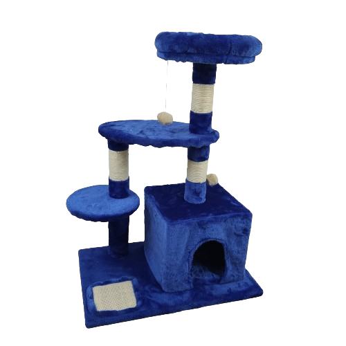 0000743 - ΓΑΤΟΔΕΝΤΡΟ ΜΕ ΦΩΛΙΤΣΑ ΚΑΙ 2 ΠΑΤΩΜΑΤΑ 60*40*84cm DENIK - Pet shop Petsite.gr - Διάφορα