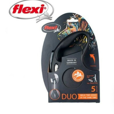 FLEXI NEW CLASSIC DUO MEDIUM ΚΟΡΔΟΝΙ 5m-8kg/ΣΚΥΛΟ