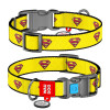 31110 - ΚΟΛΛΑΡΟ SUPERMAN 2 XL 25mm*35-58cm METAL FASTEX - Pet shop Petsite.gr - Collar