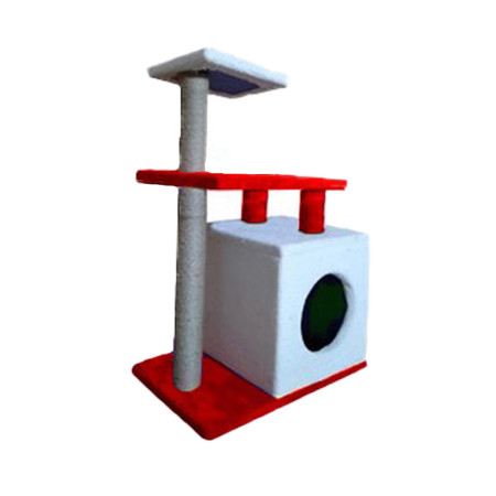 ΔΕΝΤΡΟ ΓΑΤΑΣ 2 ΟΡΟΦΟΙ & ΦΩΛΙΑ 32*50*80cm L/L