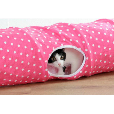 ΤΟΥΝΕΛ ΓΑΤΑΣ ΡΟΖ ΠΟΥΑ 100cm Φ25cm KERBL