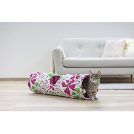 ΤΟΥΝΕΛ ΓΑΤΑΣ ΜΕ ΛΟΥΛΟΥΔΙΑ 90cm Φ25cm KERBL