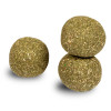 91325 - BAKED TIMOTHYHAY BALL WITH CARROT 3pcs/4cm GLEE - Pet shop Petsite.gr - Glee