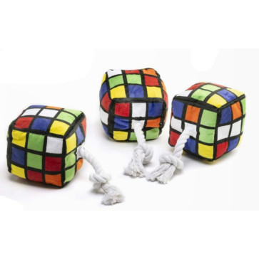 GH528389 - ΚΥΒΟΣ ΤΟΥ ΡΟΥΜΠΙΚ ΠΑΙΧΝΙΔΙ ΣΚΥΛΟΥ 22cm LEO PET - Pet shop Petsite.gr - Leo Pet