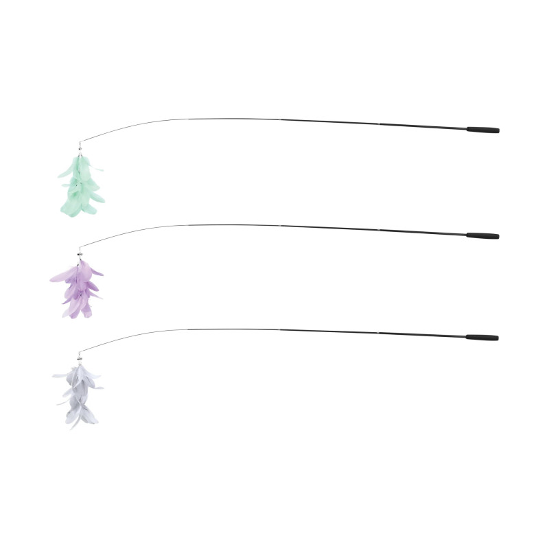 MP20655199 - Moon cat Telescopic cat wand 4 sections Stardust Cascade 51-180cm - Pet shop Tropikos on line - M-Pets
