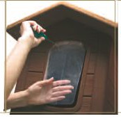 ΠΟΡΤΑ PVC ΓΙΑ ΣΠΙΤΑΚΙ LINDA/CLARA 2