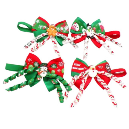 001041 - ΧΡΙΣΤΟΥΓΕΝΝΙΑΤΙΚΟ ΠΑΠΙΓΙΟΝ ΜΕ ΔΙΑΚΟΣΜΗΤΙΚΟ ΣΤΟΙΧΕΙΟ ΚΑΙ ΚΟΡΔΕΛΕΣ - Pet shop Petsite.gr - Διάφορα