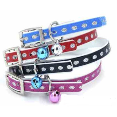 ΠΕΡΙΛΑΙΜΙΟ ΓΑΤΑΣ STRASS 31cm