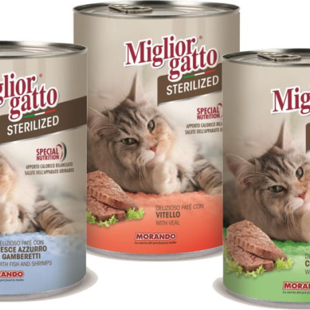 MIGLIOR GATTO STERILISED PATE 400gr