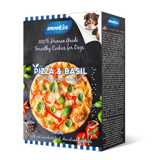 021430 - SMOOKIES PREMIUM PIZZA 200gr - Pet shop Petsite.gr - Smookies
