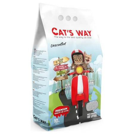 CAT'S WAY UNSCENTED NATURAL 10lt