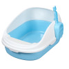 06022 - CAT TOILET SEMI CLOSED WITH GROOVES  56*39*26cm PET INTEREST - Pet shop Petsite.gr - Διάφορα